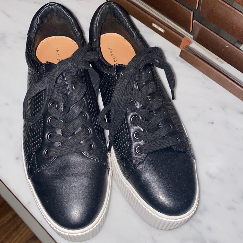 Black sneakers